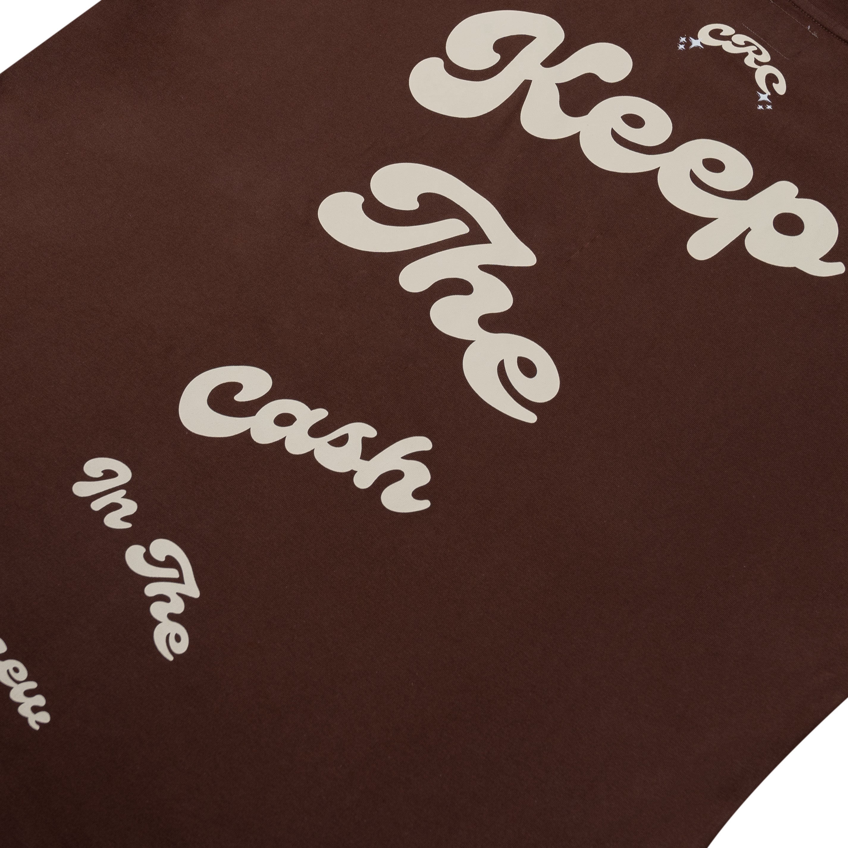Keep The Cash Tee Brown