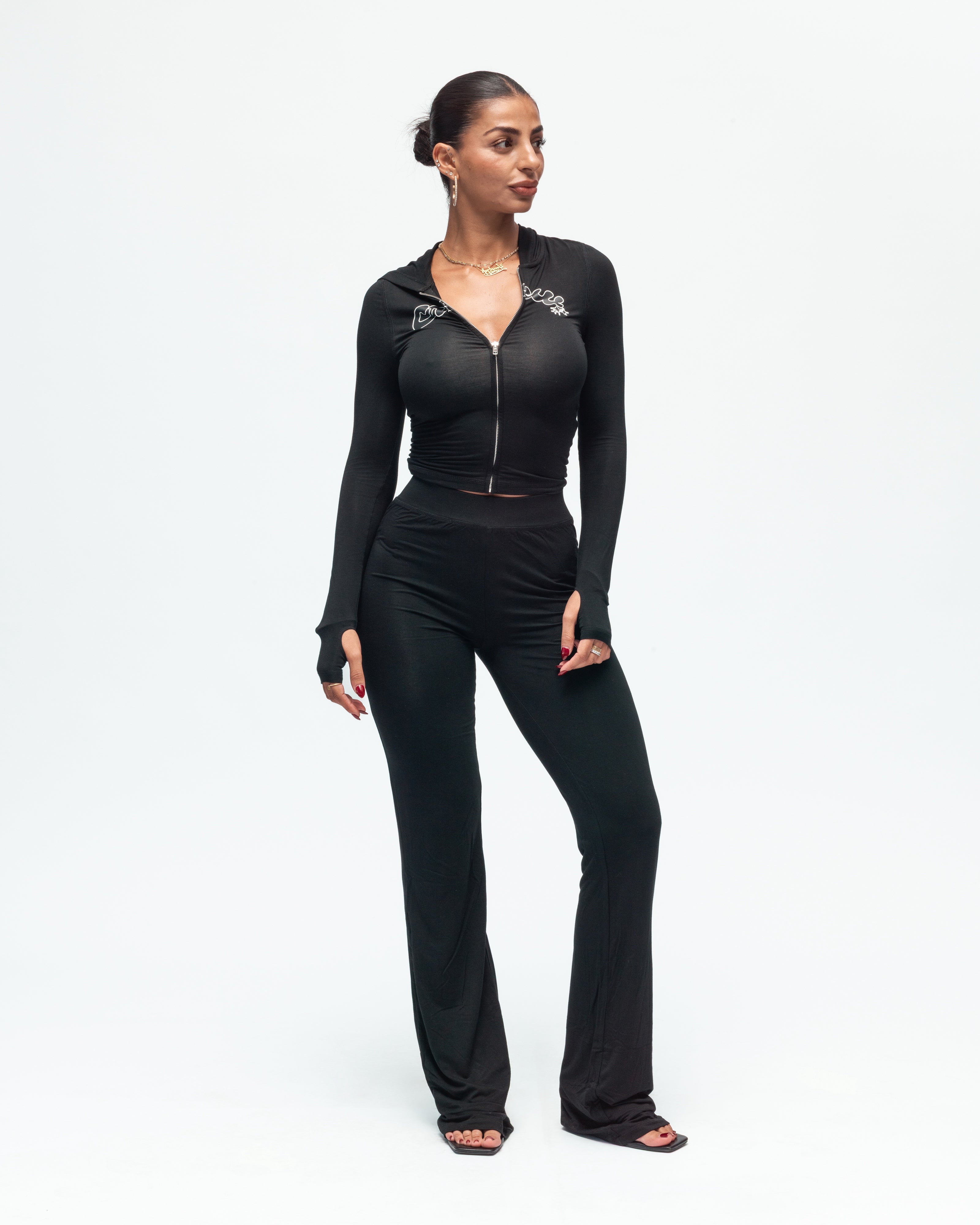 BIANCA HOODIE BLACK
