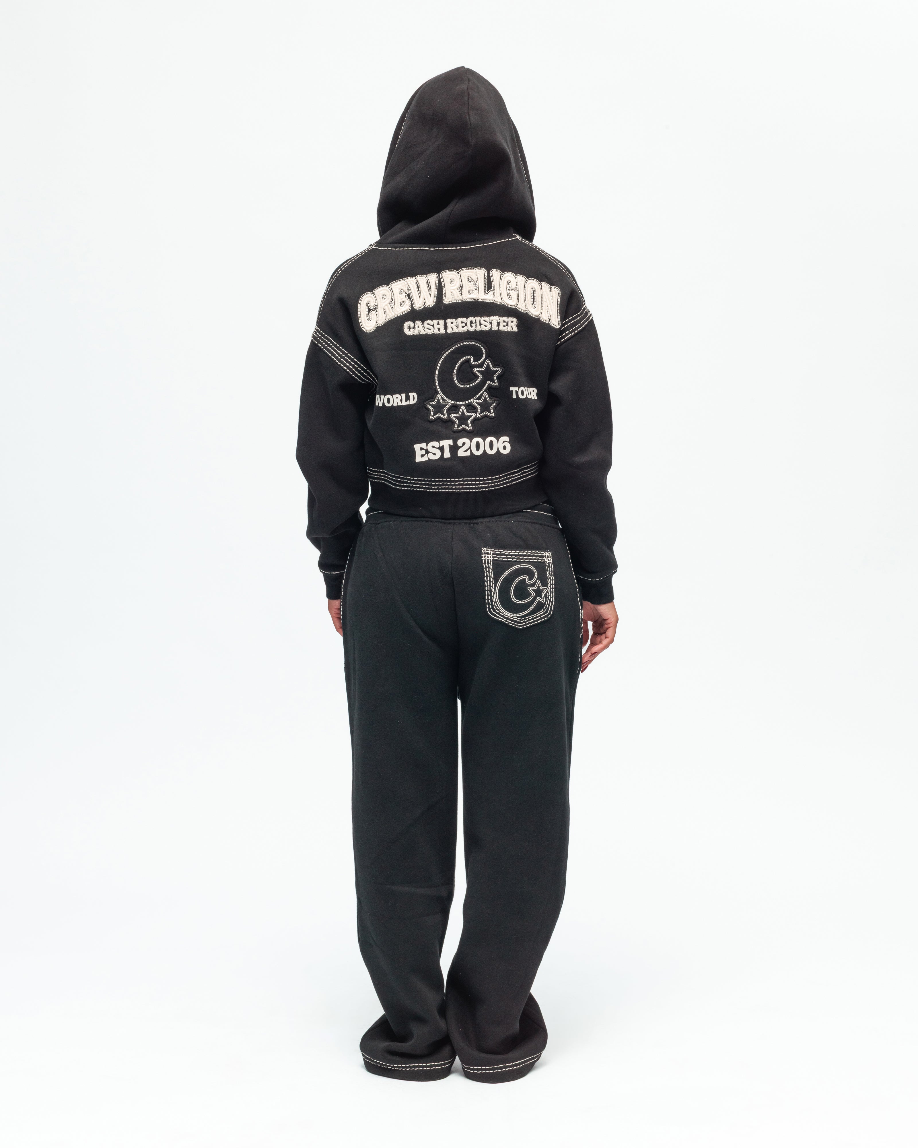 WOMENS CREW RELIGION HOODIE (PRE-ORDER)