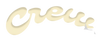 Decorative word 'Crew' in a cursive font on a white background