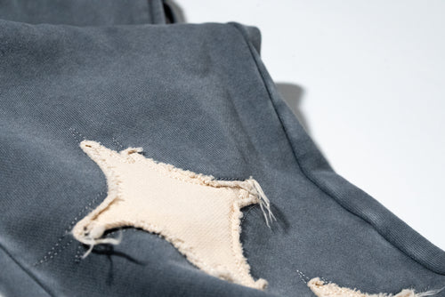 True Washed Crew Pants  - Grey