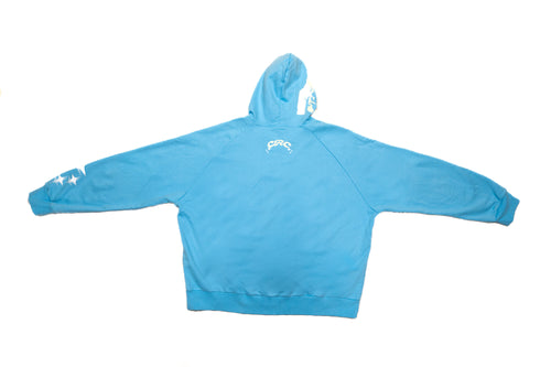 Home & Away 3/4 Zip Hoodie - Crew Blue